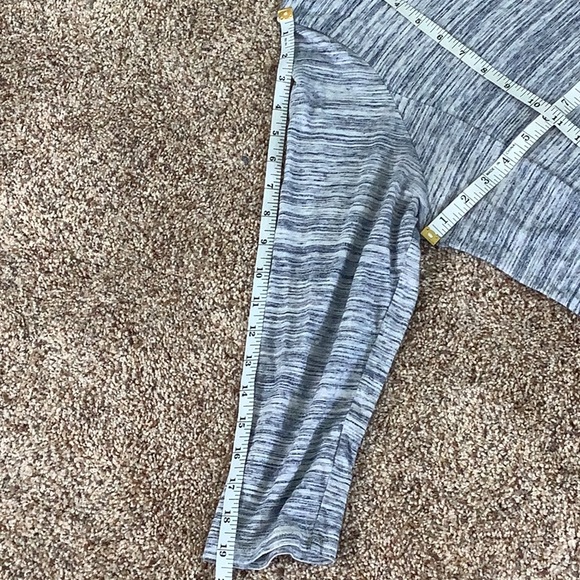 Liz Claiborne Weekend blue/white stripe scoop neck, 3/4 sleeve top Size XL - Picture 7 of 10